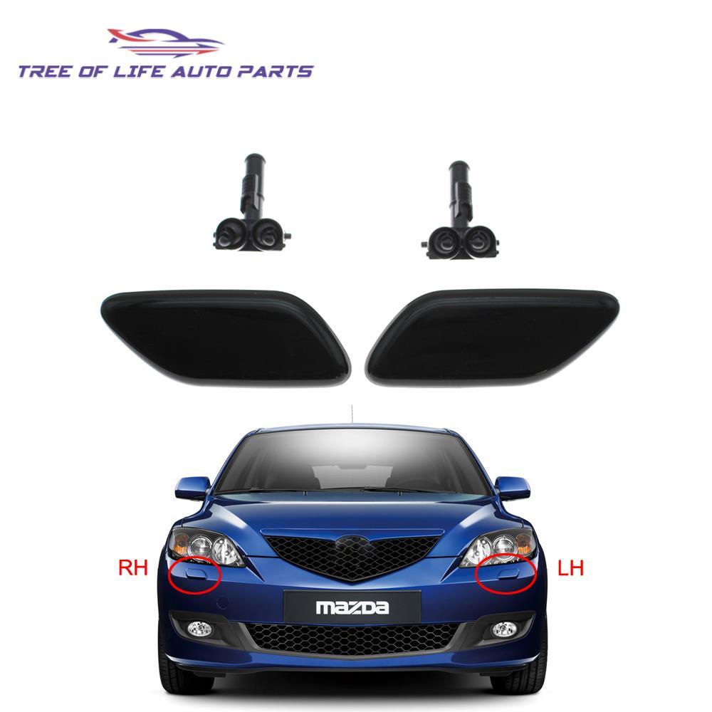 Tampa Da Do Jato Bocal Pulverizador Arruela Farol Amortecedor Dianteiro Para Mazda 3 BK Axela 2003-2008 BP4K-51-8G1B , 8