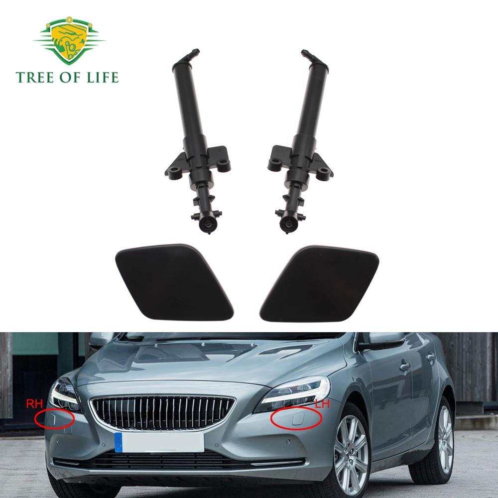 Tampa Da Do Jato Pulverizador Bocal Arruela Farol Dianteiro Para VOLVO V40 Cross Country 2013-2019 31276117 31283735 312