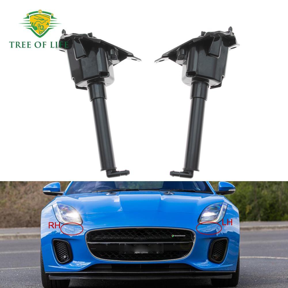 Bocal De Pulverização Da Arruela Do Farol Dianteiro Para Jaguar F-Pace XF 2017 2018 2019 2020 OEM # T2H3654 T2H3656 GX63