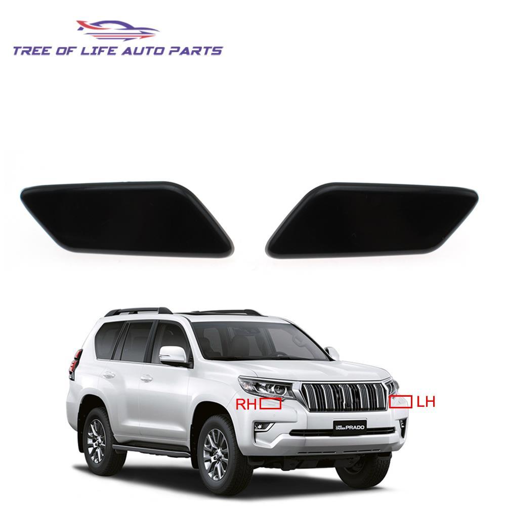Amortecedor Dianteiro Farol Arruela Jato Spray Bocal Capa Para TOYOTA LAND CRUISER PRADO 150 LC150 2017 2018 2019 2020