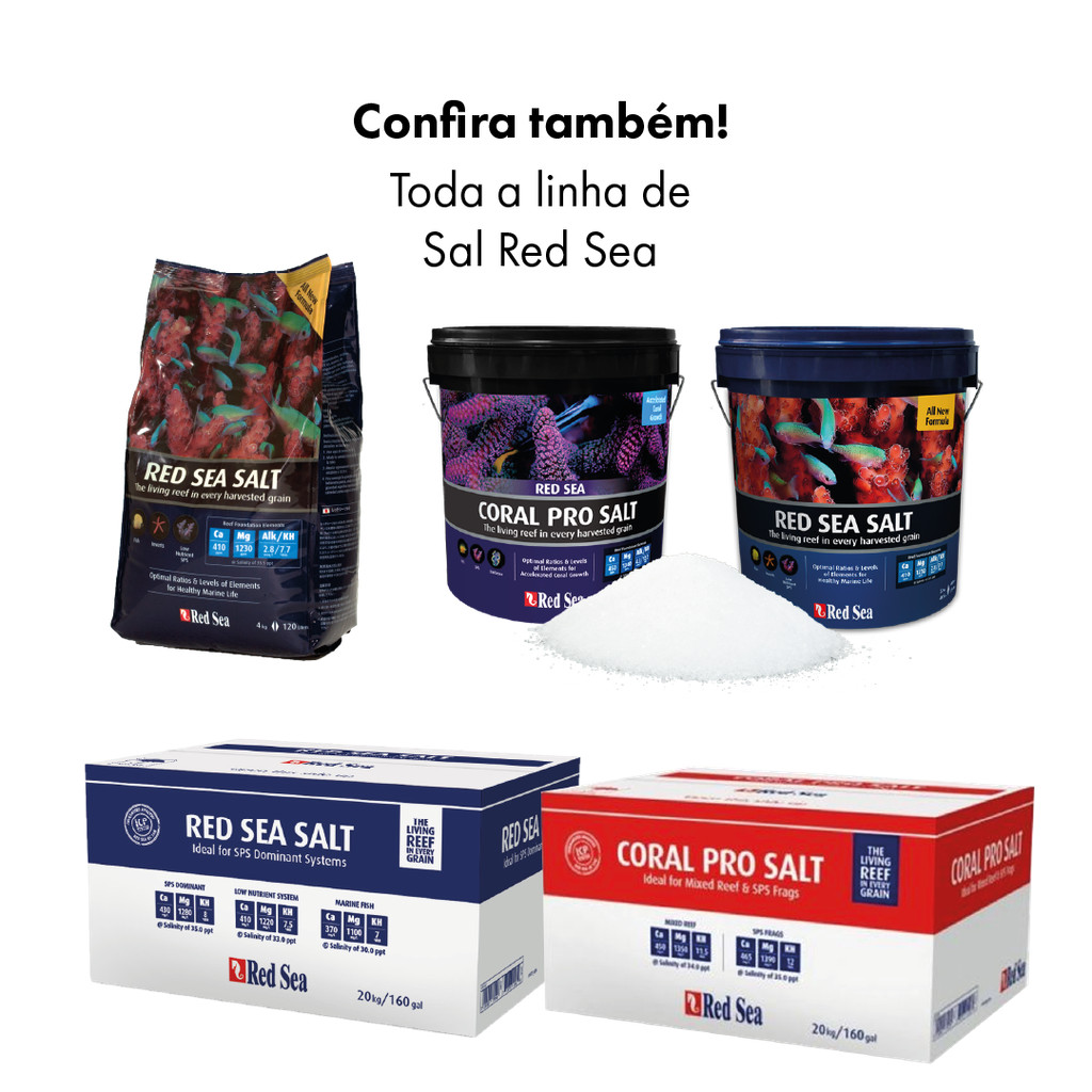 COPO PLASTICO RED SEA MEDIDOR DE SAL - FAZ EXATOS 10 LITROS