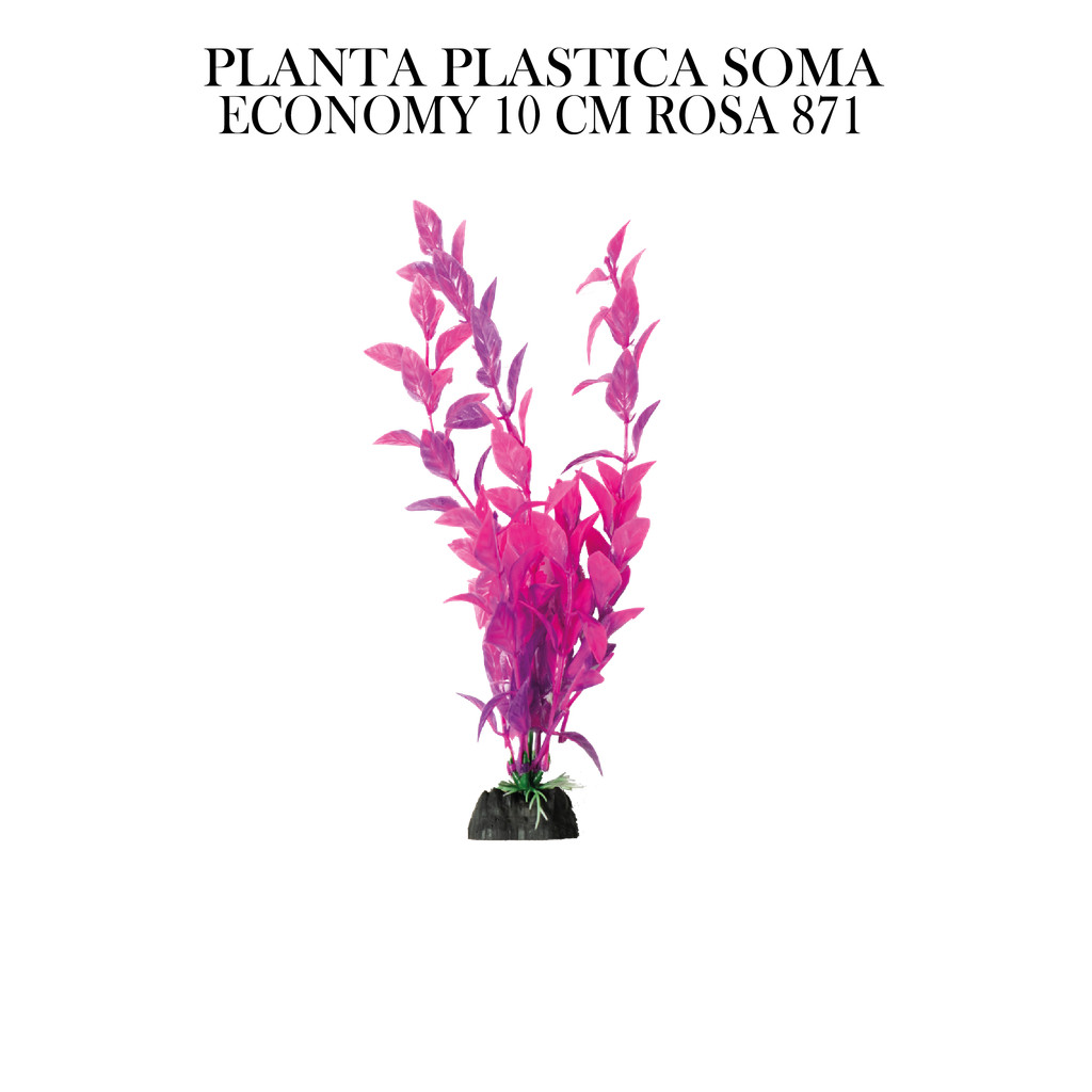 PLANTA PLASTICA SOMA ECONOMY 20CM ROSA (MOD.871)