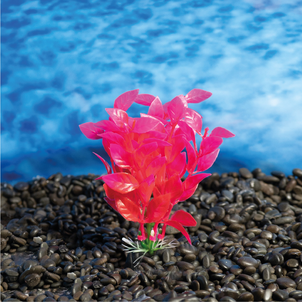 PLANTA PLASTICA SOMA ECONOMY 20CM VERMELHA (MOD.873)