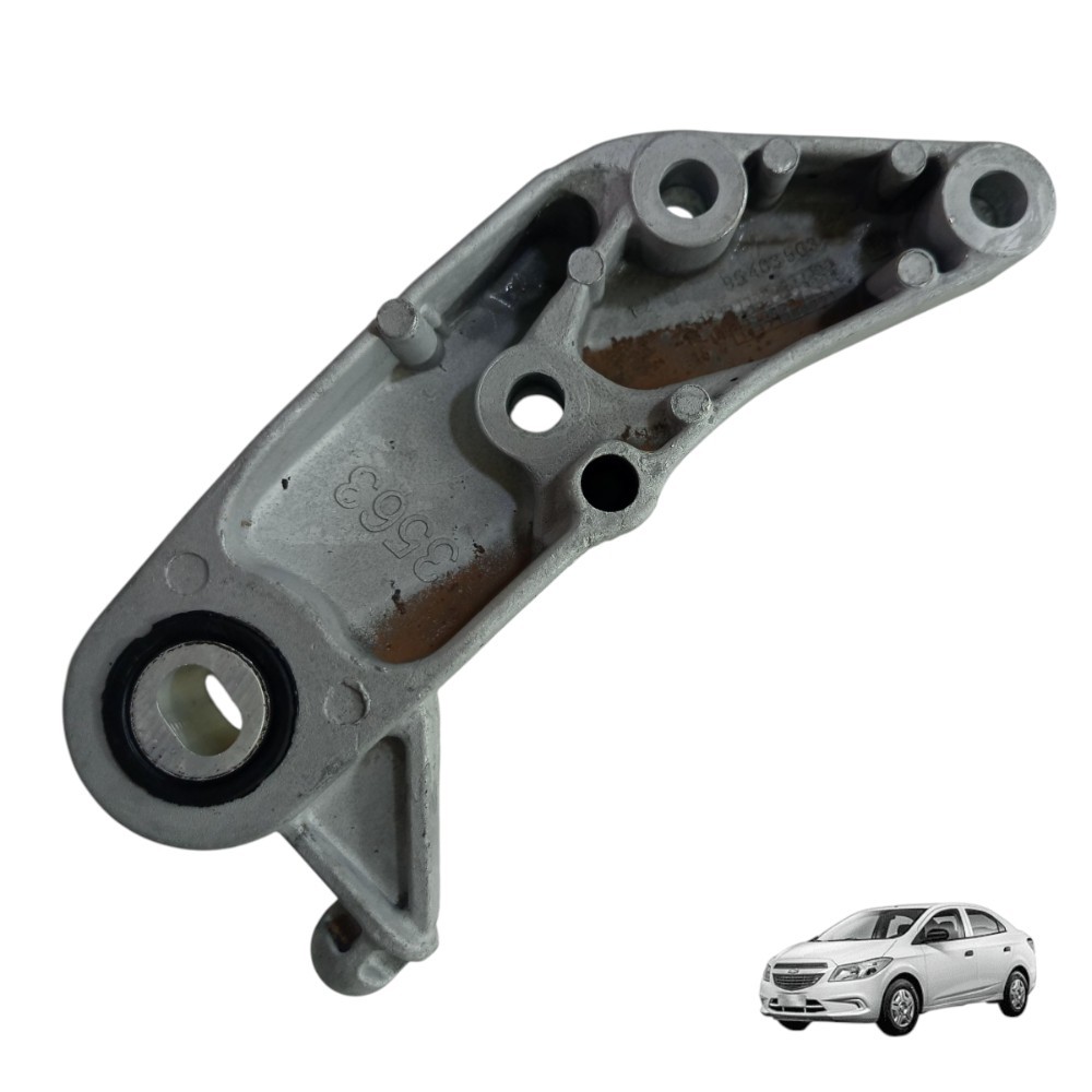 Suporte coxim cambio inferior Chevrolet Onix 2013 2015 2019