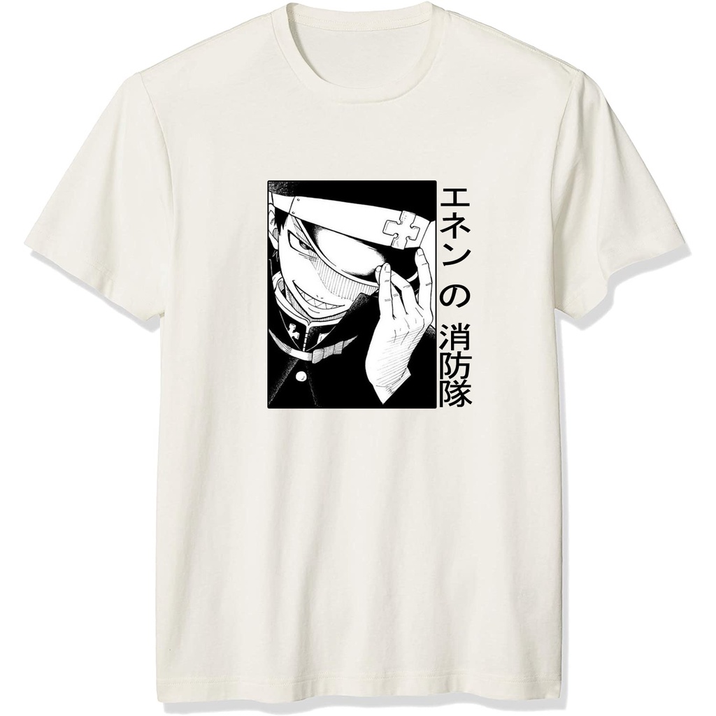 Camiseta Anime Fire Force Shinra Kusakabe Unissex