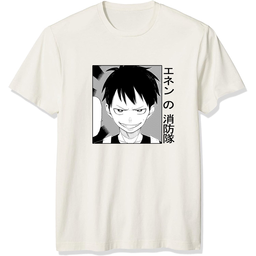 Camiseta Anime Fire Force Shinra Kusakabe Unissex #MOD03