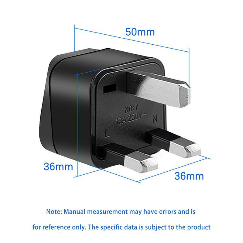 qo 1 Peça Tipo G Singapura Malásia Reino Unido Power Soet Converter Branco 13A AU Ue CN Eua Para Adaptador De Tomada De