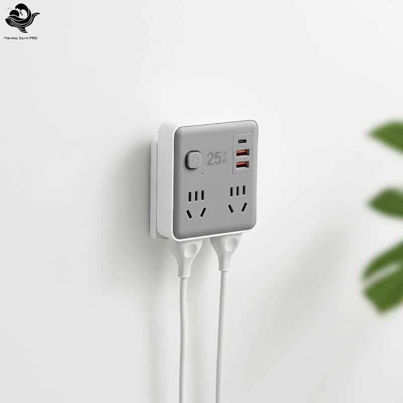 PFG 25W Parede De Carregamento Rápido Soet Saída Estável Múltiplas Portas USB A Tipo C Tomada De Energia Para Viagem De
