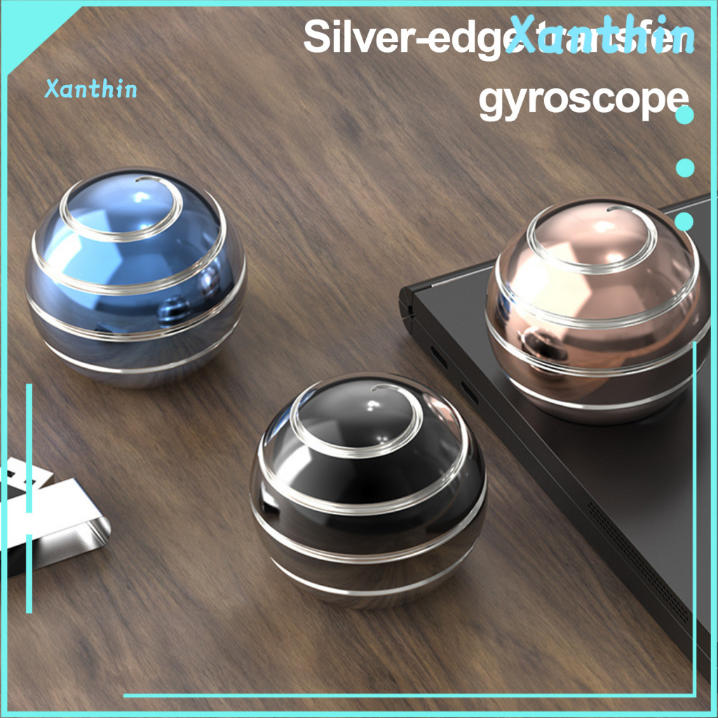 Spinning Top Toy Fingertip Fidget for Stress Relief Portable Mini Gyroscope Spinner for Kids Teens Adults Anxiety Focus