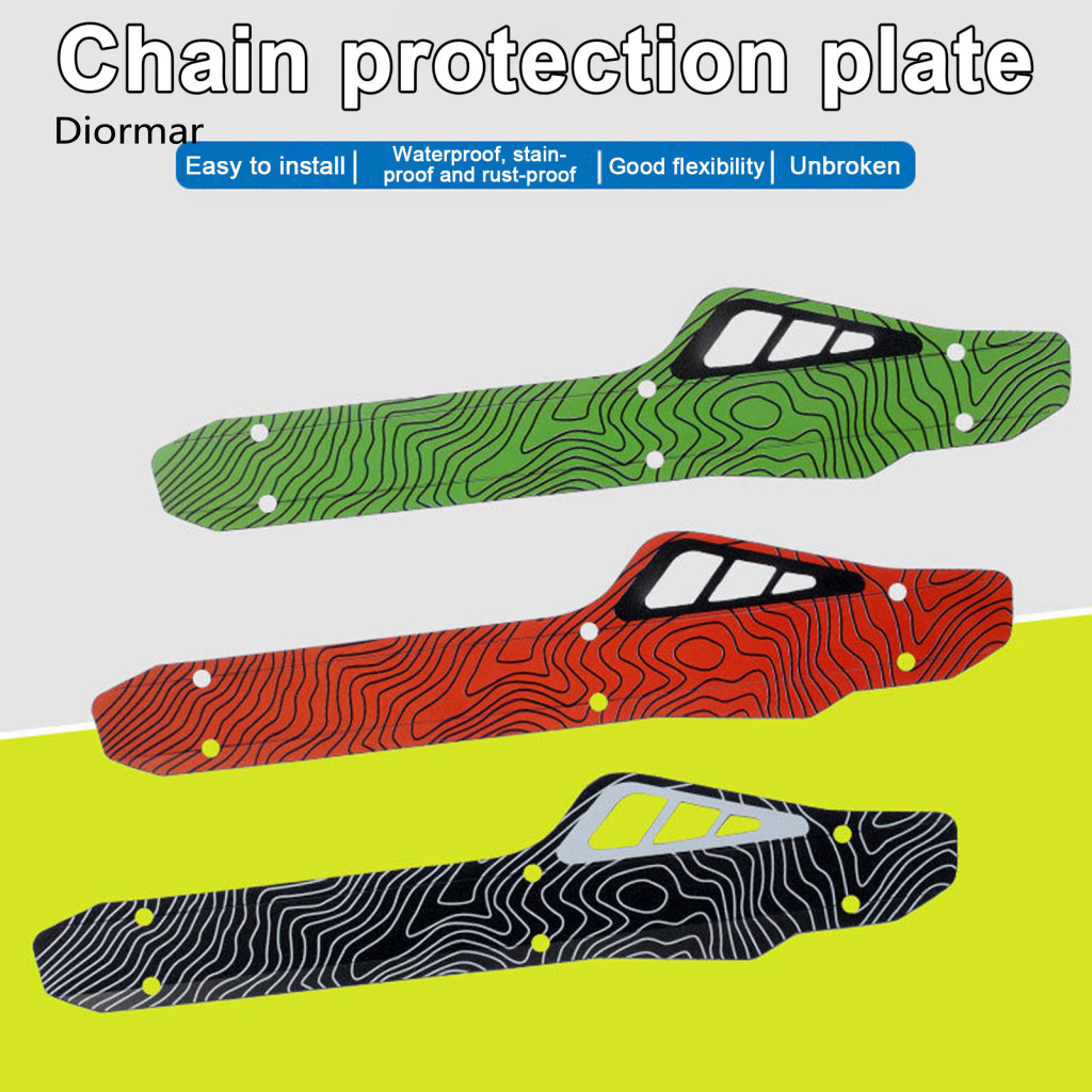 Carbon Fiber Chainstay Guard Durable 2pcs Bike Protector Mtb Mountain Road Bicycle Frame Down Tube Chain Stay Pad for Cy