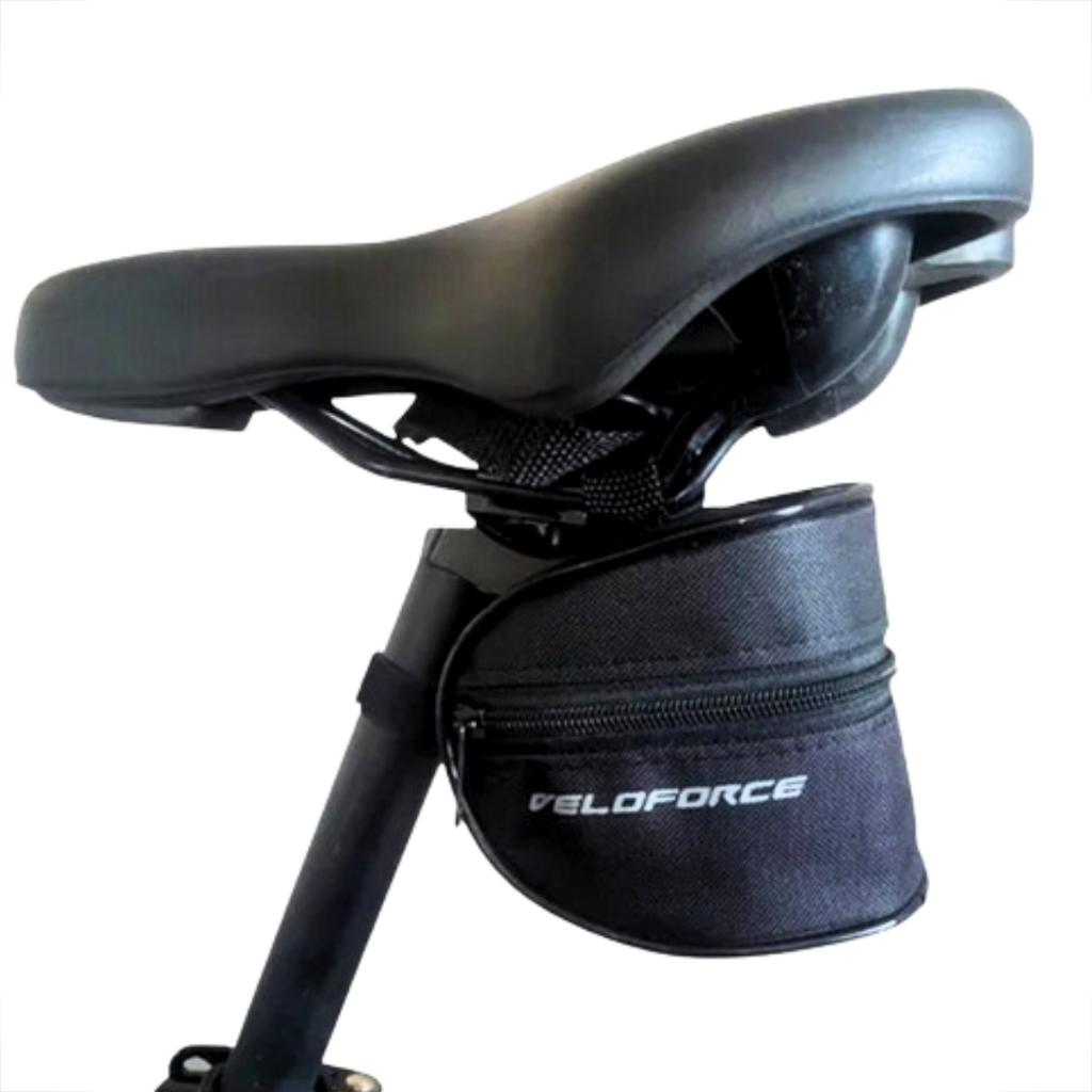 Bolsa Selim Bike Veloforce Compacta Nylon Leve Para Ferramentas e Câmara de Ar Ciclismo