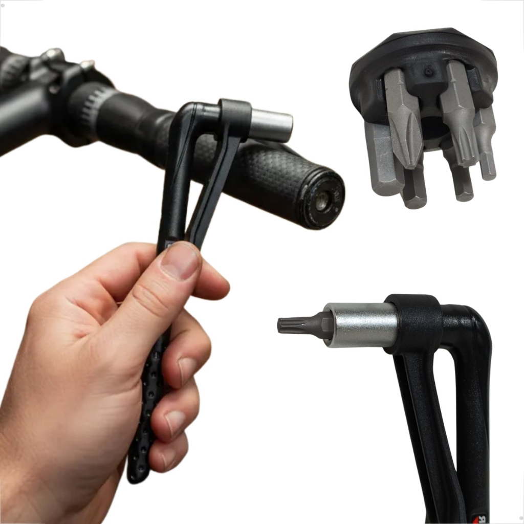Torquimetro Mini Soquete Chave Torque Ajustável Kit Ferramentas Reparo Bicicleta Conjunto Manuais