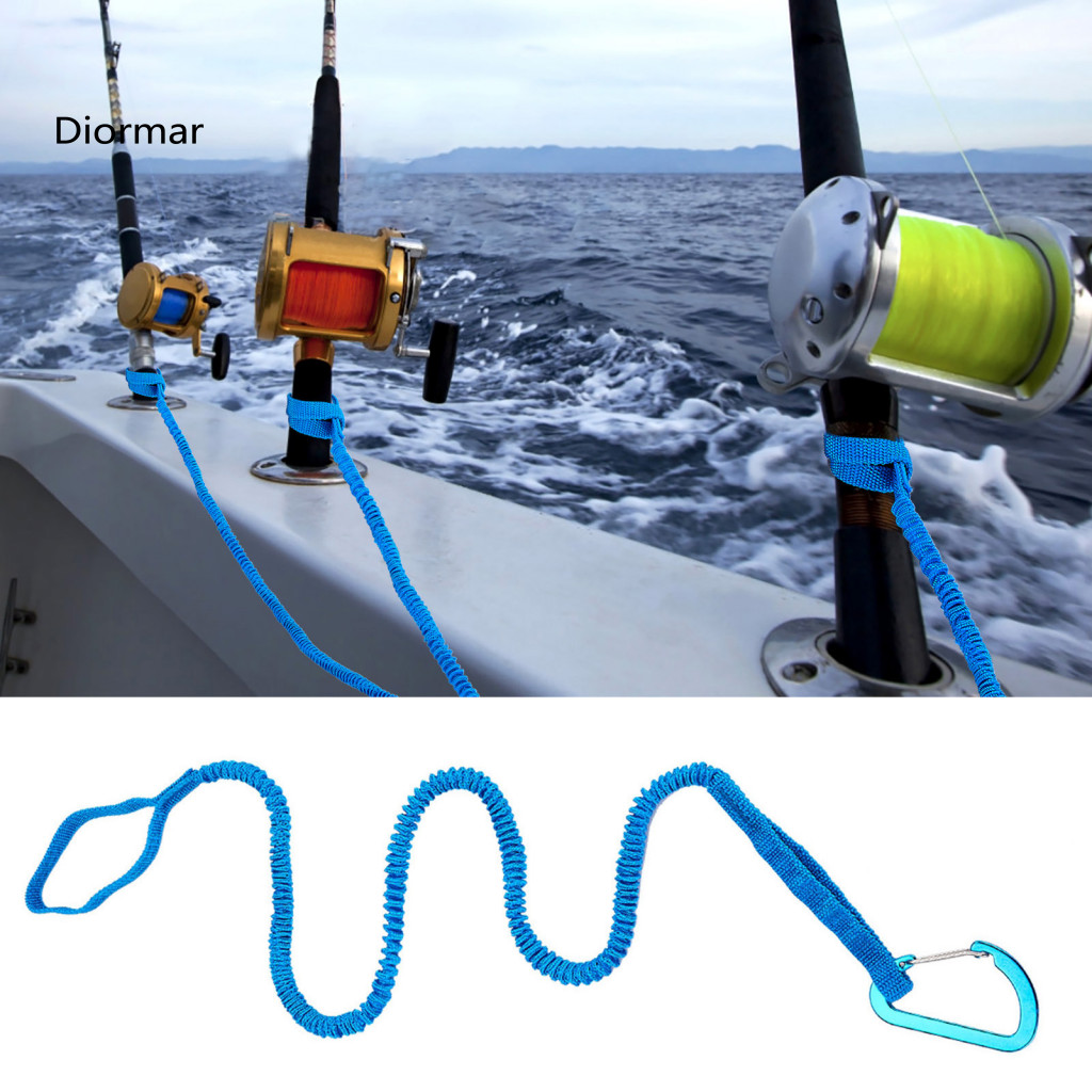 Kayaking Safety Gear Paddle Rope for Kayak 1/2/4 Pcs Leash Elastic Bungee Strap Lightweight Fishing Rod Lanyard for Boat