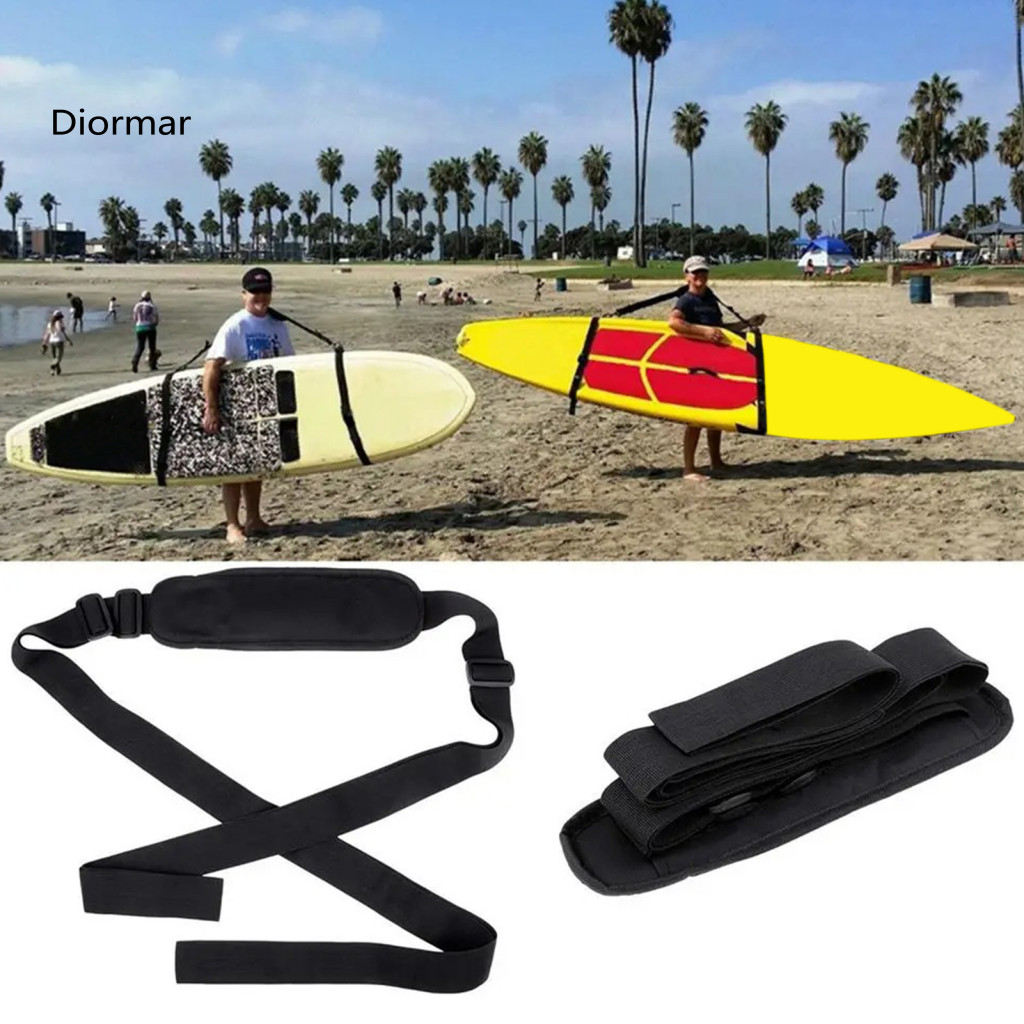 Adjustable Kayak Strap Paddle Carrier Carry with Padded Sling – Hands-free Sup Shoulder for Canoe Surfboard Board for