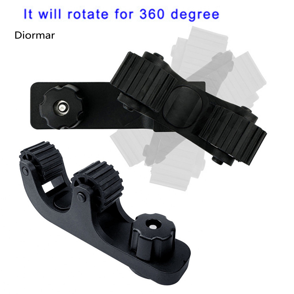 Quick-release Paddle Holder Heavy Duty Kayak Plastic Oar Fishing Rod Stand Sea Canoe Track Mount Accessory for Secure St