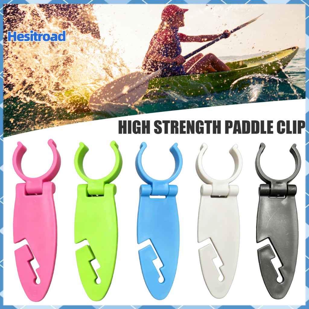 2/4pcs Universal Kayak Paddle Board Fixing Clips – Durable Plastic Holders and Clamps Easy Mount Accessories for Sup B