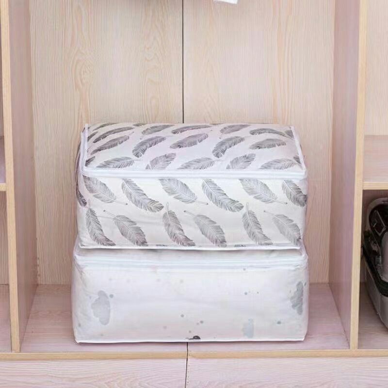 Saco de armazenamento para roupas travesseiro cobertor e organizador de embalagem de sacos de armazenamento