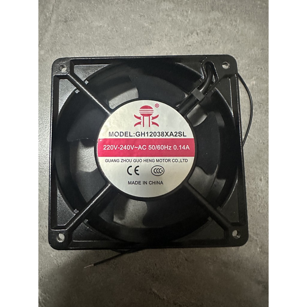 Novo ventilador de resfriamento GH12038XA2SL 220V 0.14A 12CM 12038 120 * 120 * 38MM