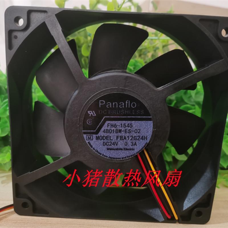 12038 0.30 A FBA12G24H 120 * 38MM 24V Inversor Ventilador de resfriamento silencioso 12CM