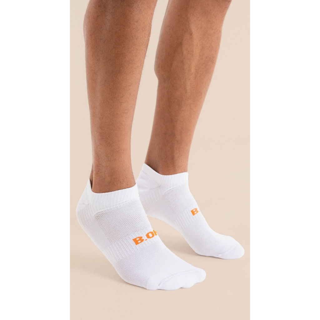 Meia Invisible Branca unissex b.on nova tecnologia fit