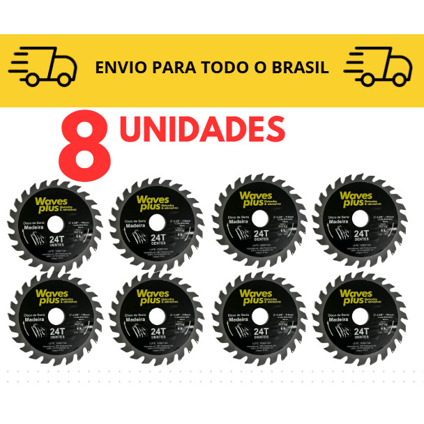 disco de corte madeira Kit 3 a 10 unidades / Makita / disco de corte diamantado / 110mm /
