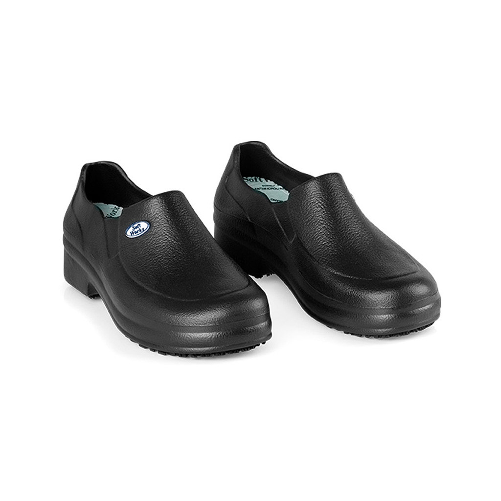 Sapato Profissional Antiderrapante Bb65 Preto Softworks