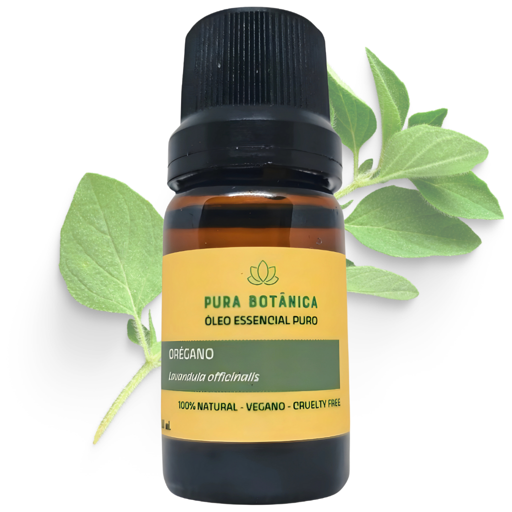 Óleo Essencial de Orégano 5ml 100% Puro Pura Botânica – Herbal , Aromaterapia e Bem-Estar Natural