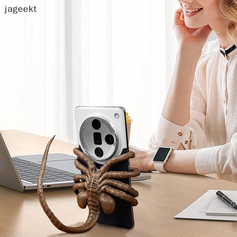 [jageekt] Suporte Para Telefone Facehugger Alien Romulus Design Em Forma De Criativo Estável Multifuncional Presentes BR