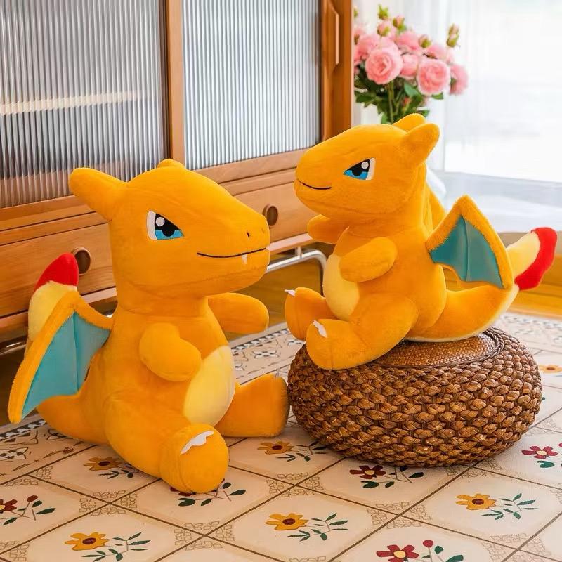 35cm/Pelúcia Charizard Boneco Pokémon Alta Qualidade  Melhor Brinquedo para Crianças Pokémon Charmander