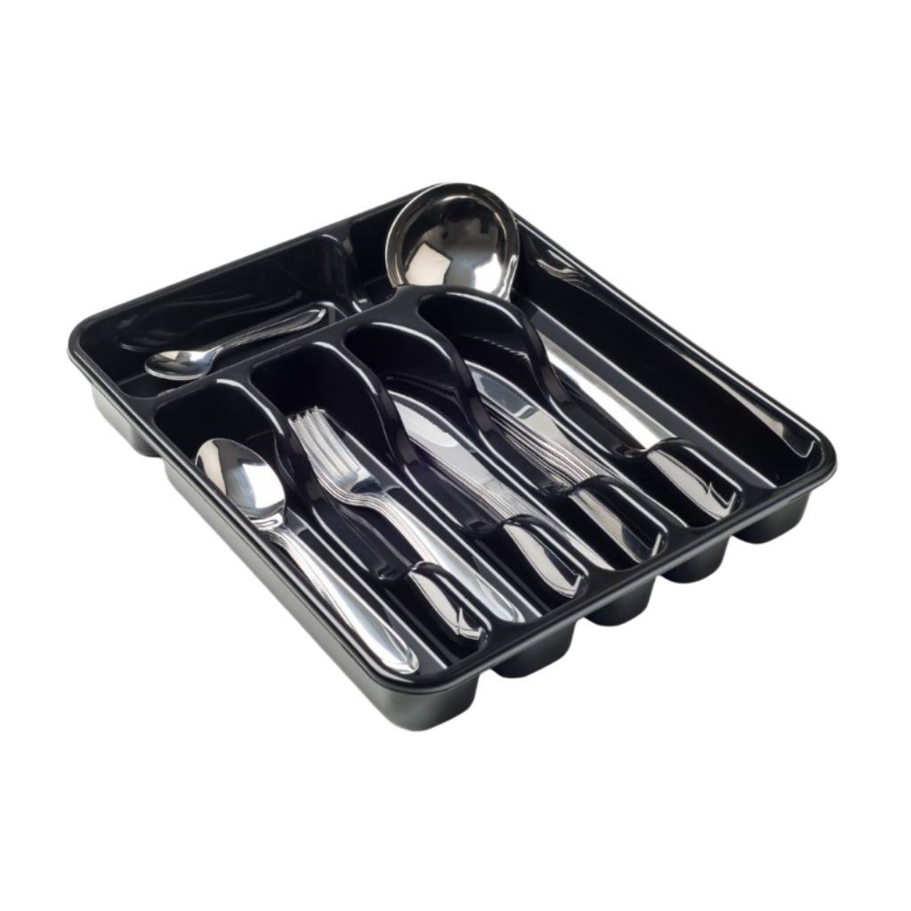 Porta Talheres Organizadora Multiuso Prático Design Sofisticado Gaveta Divisor