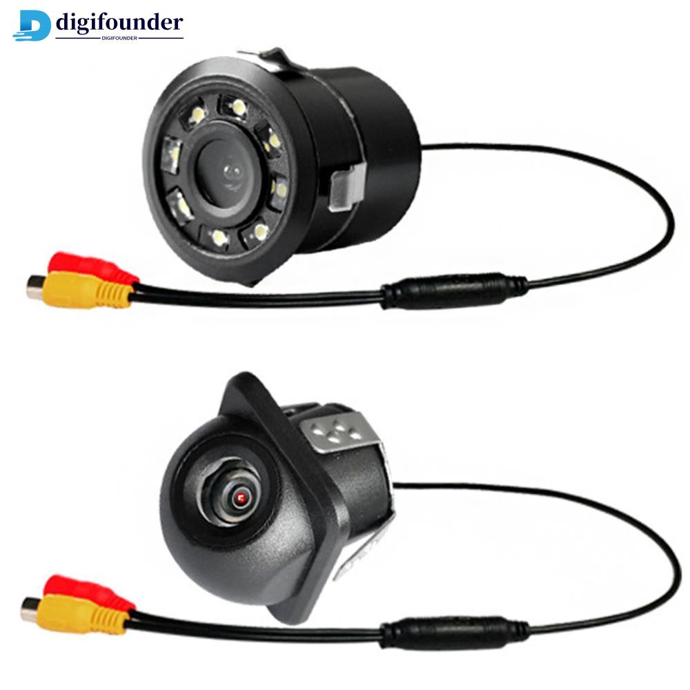 DIGIFOUNDER Câmera Universal De Visão Traseira Para Carros Com Ou Sem LED Monitor De Backup Automático M3O5
