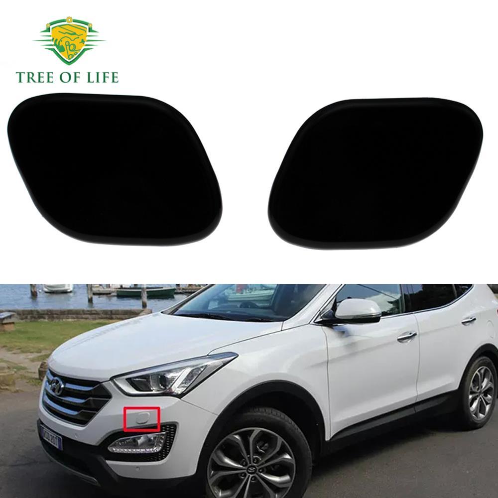 Para Hyundai Santa Fe DM 2012 2013 2014 2015 2016 Acessórios Do Carro Frente Esquerda Ou Direita Farol Arruela Sparyer B
