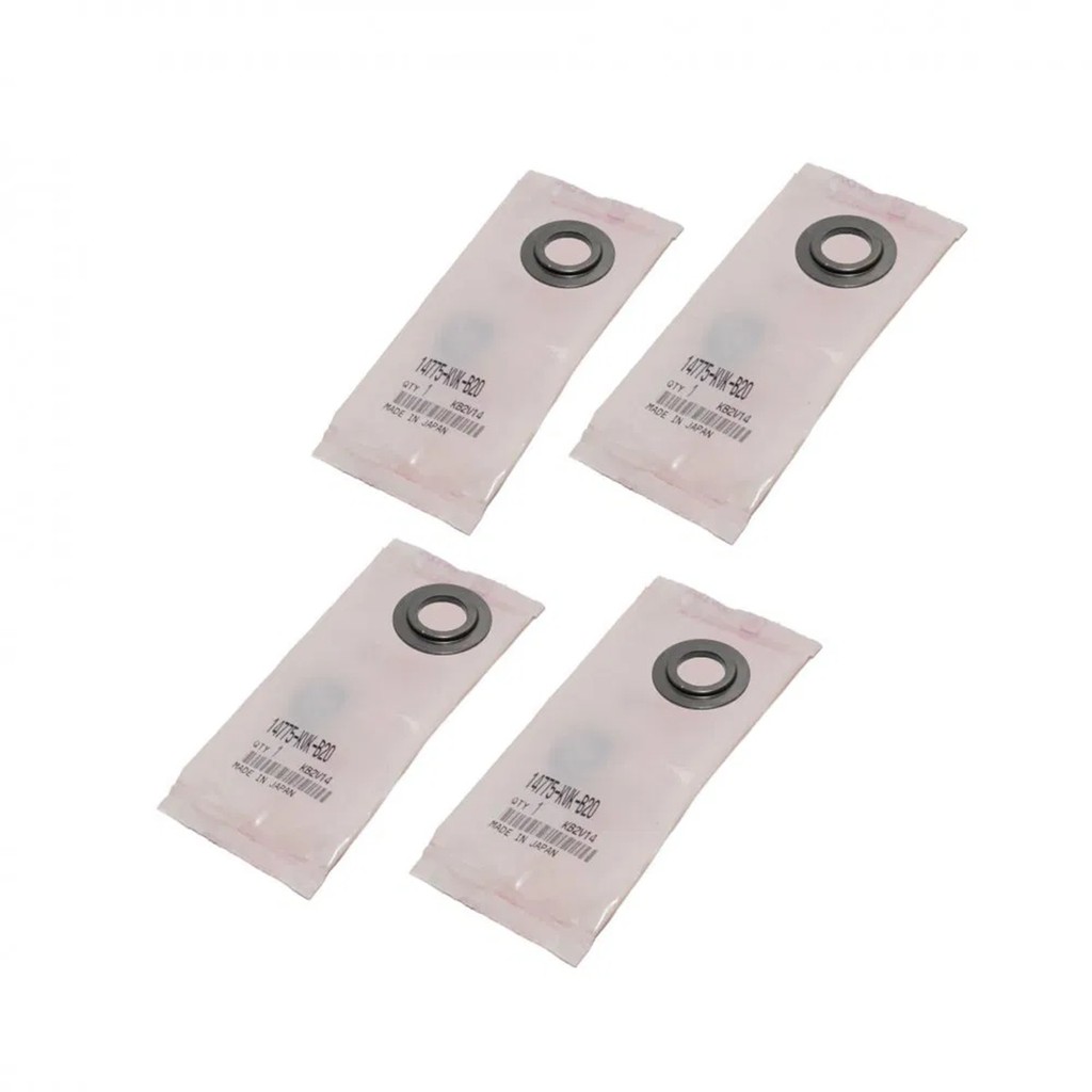 ARRUELA ASSENTO MOLA VALVULAS HONDA 14775KVKB20 CB300 XRE300 PEÇA GENUÍNA KIT COM 4