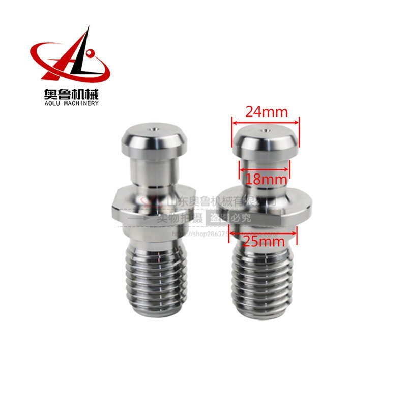 Pino de fixação CNC Mitsubishi Japão BT40 BT50, cabeça de fixação 90 graus com vedação, porta-ferramenta CNC, pino de fi