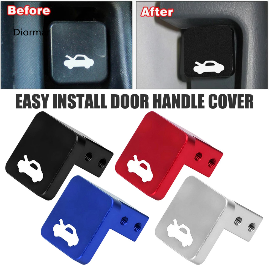 Auto Door Handle Cover for Honda Durable Aluminum Hood Latch Repair Kit for 1996-2011 – Easy Installation Replacement