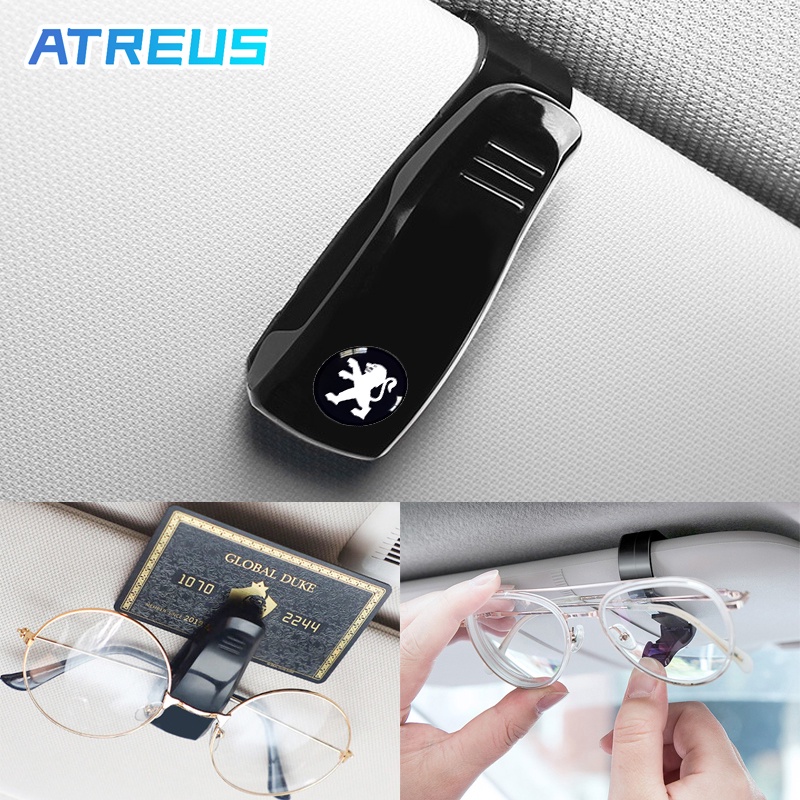 1 Peça Peugeot Clipe Para Óculos De Carro Suporte Sol Clip De Visor Solar De Veículos Para Peugeot 206 208 207 307 308 2008 3008 508 408 5008 406