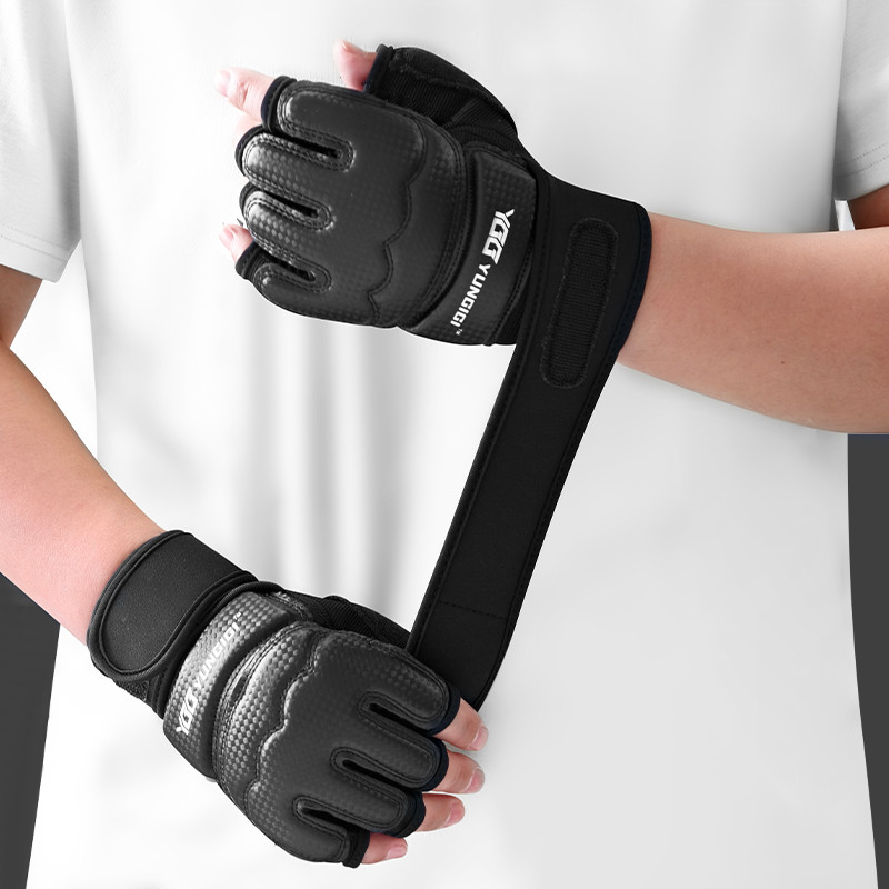 Taekwondo mão guarda pé guarda peito do pé guarda crianças equipamentos de proteção adulto masculino treinamento competi