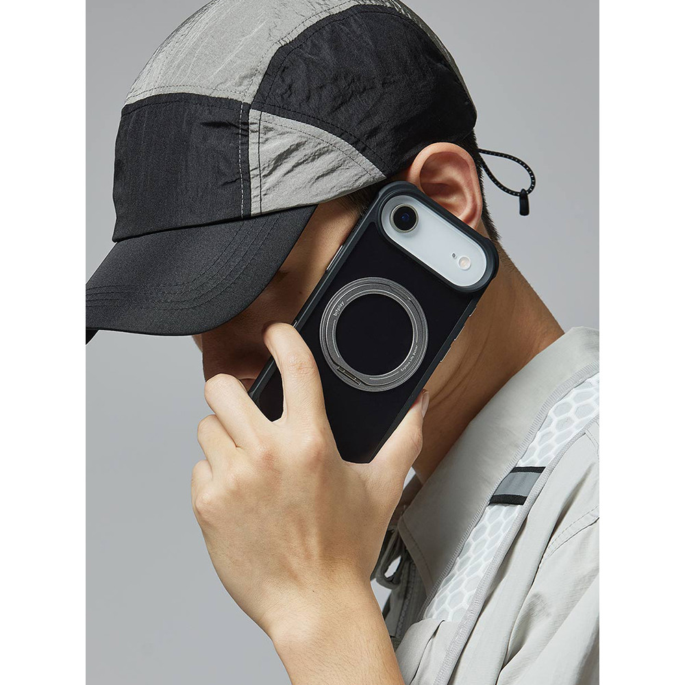 Taiwan Bitplay Business Simples Adequado para iphone17Pro Max Capa de telefone magsafe Carregamento magnético Suporte fo