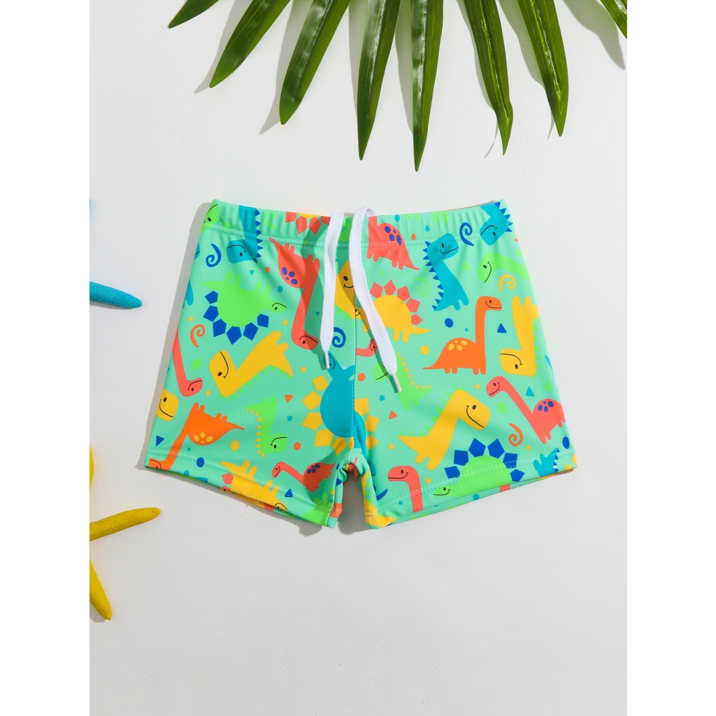 RWX VEST Sunga Divertida com Estampa de Dinossauros - Bebês 2024 B3134