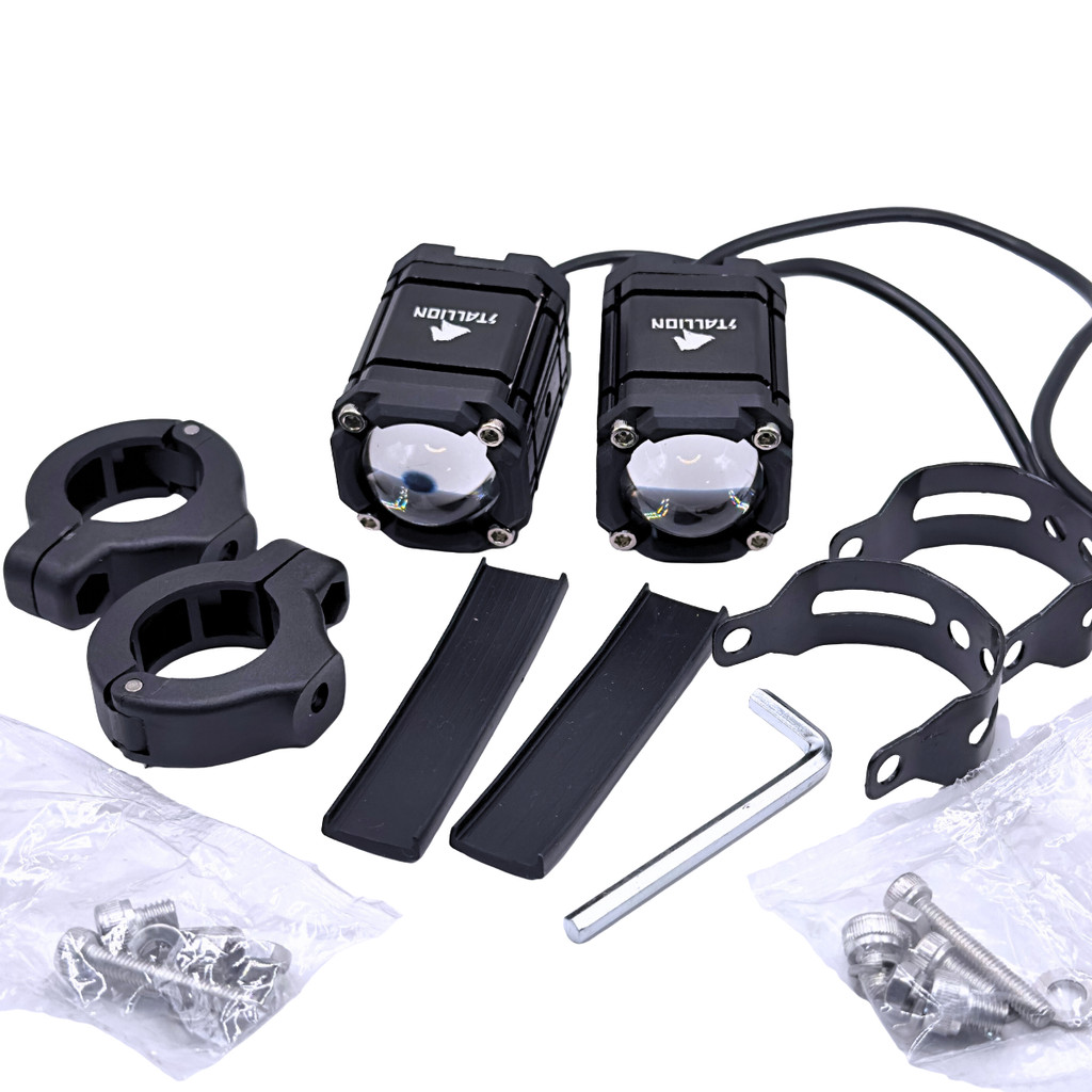 FAROL MILHA ALTO/BAIXO/STROBO MINI QUADRADO C/ABRAC S/BOTAO STALLION