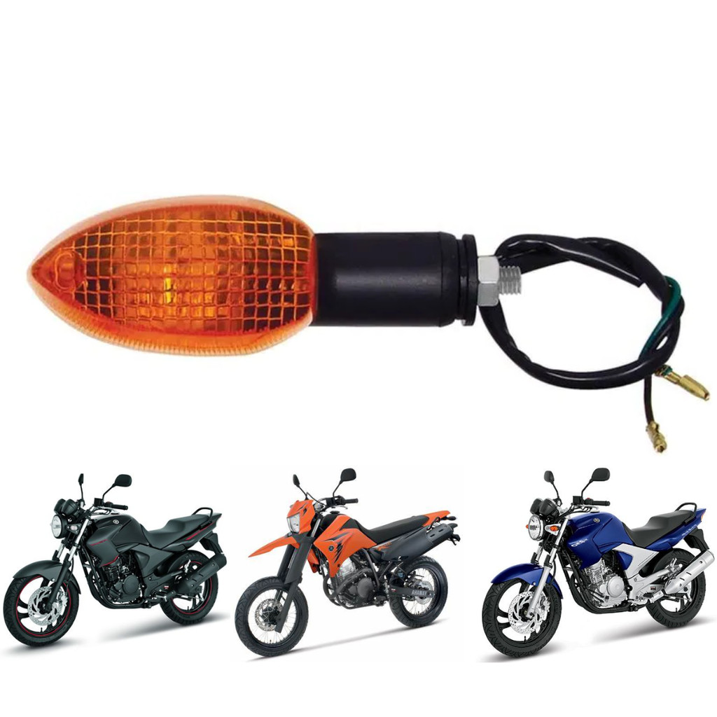 Mini Pisca Moto Dianteiro Esquerdo Traseiro Direito Fazer 250 06 08 XTZ 250 Lander 07 e 08 GVS