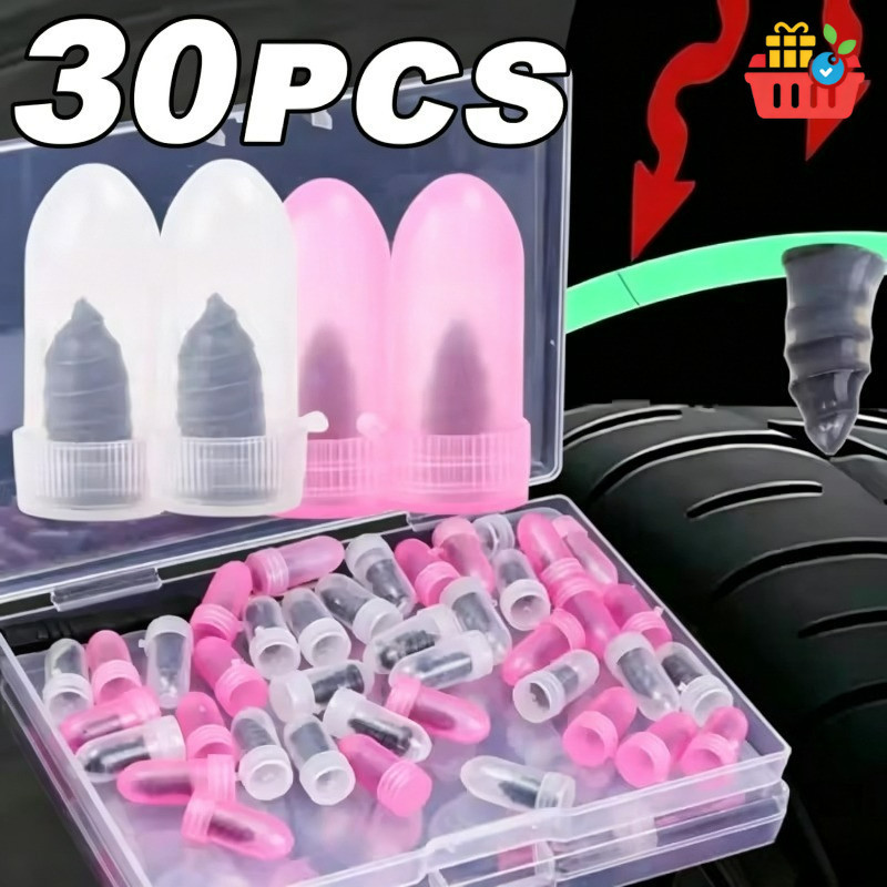 [Em Estoque] Kit De Unhas De Borracha Para Pneu De Carro-Caminhão De Motocicleta Prego Auto-Roscante Rápido-Ferramentas