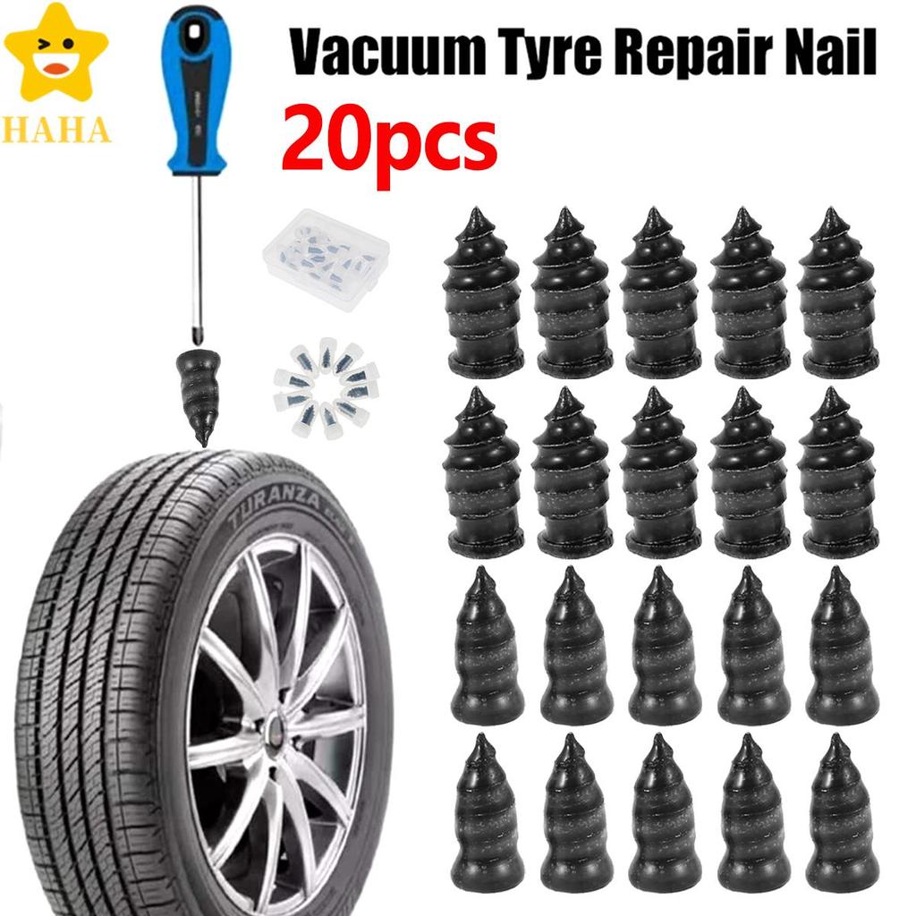 20 Pçs Reparação De Pneus De Borracha Prego Vácuo Auto-Filme Para Caminhões De Carro Motocicleta Shopbc9537