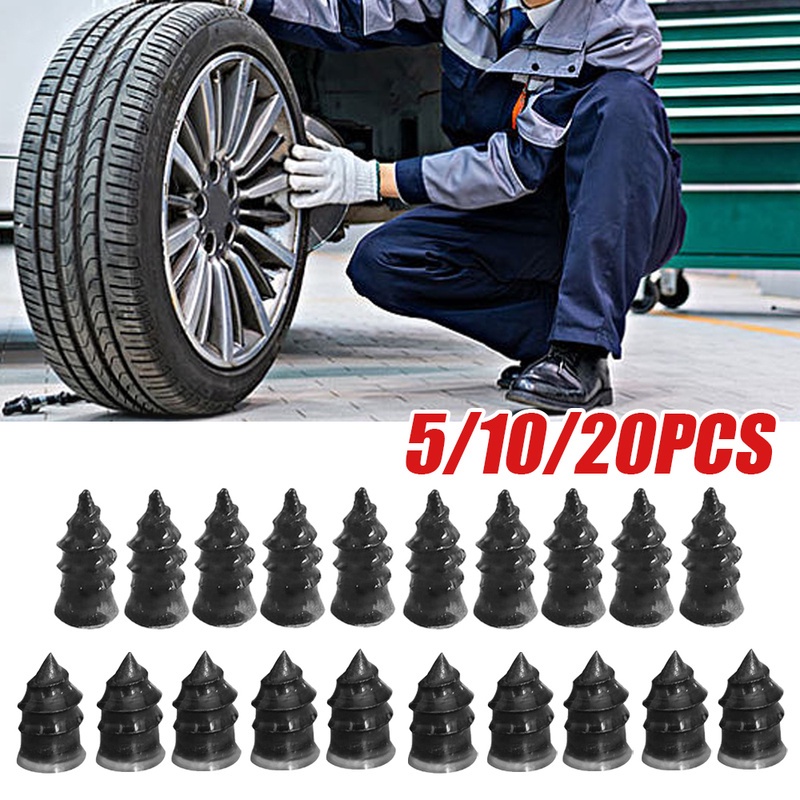 Kit De Pregos De Reparo De Pneus A Vácuo Universal Para Motocicleta Scooter Sem Câmara De Borracha Ferramenta De Cola