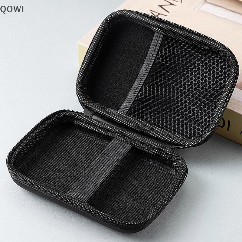 qo EVA Zipper Bag Disco Rígido Proteger Bolsa HDD SSD Carregador De Cabo USB Para 2.5 br