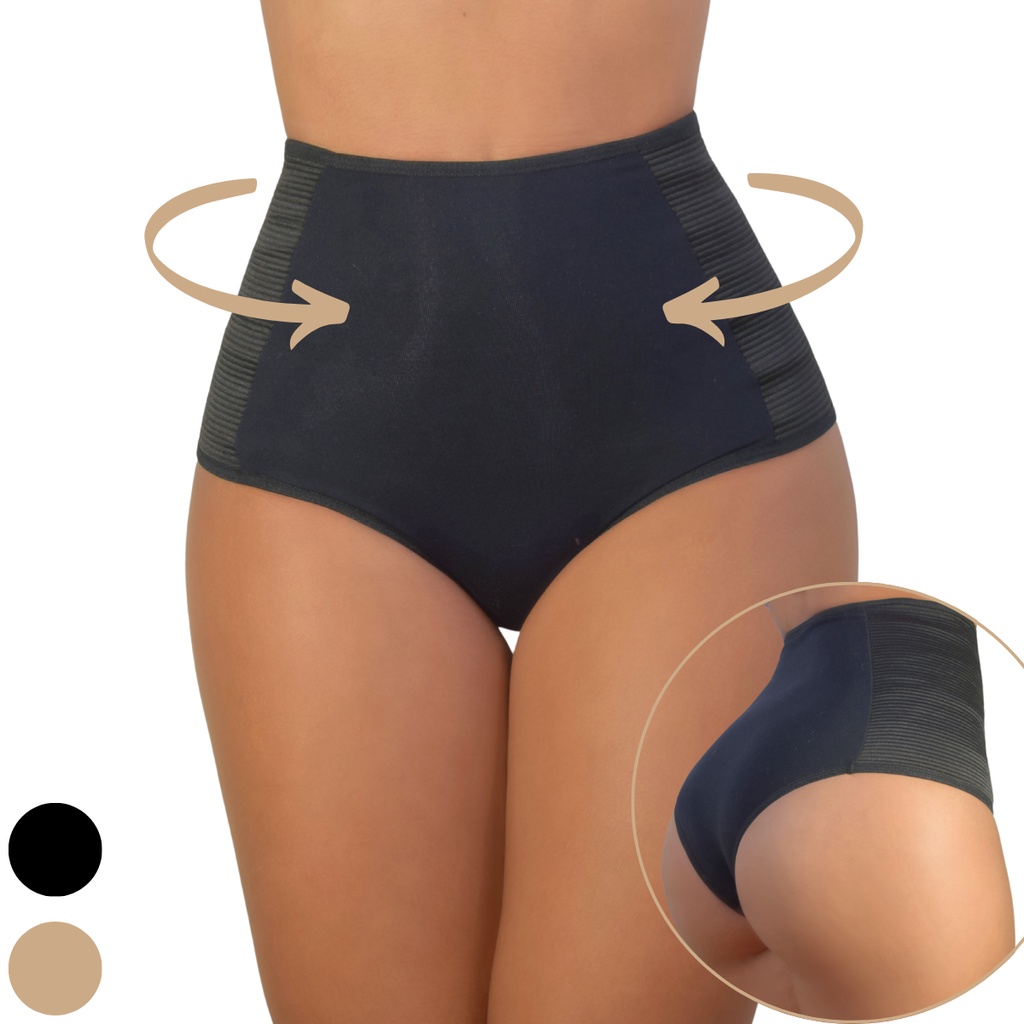 Kit 6 Calcinhas Cinta Modeladora Compressora Culote e Cintura - VIÉRE