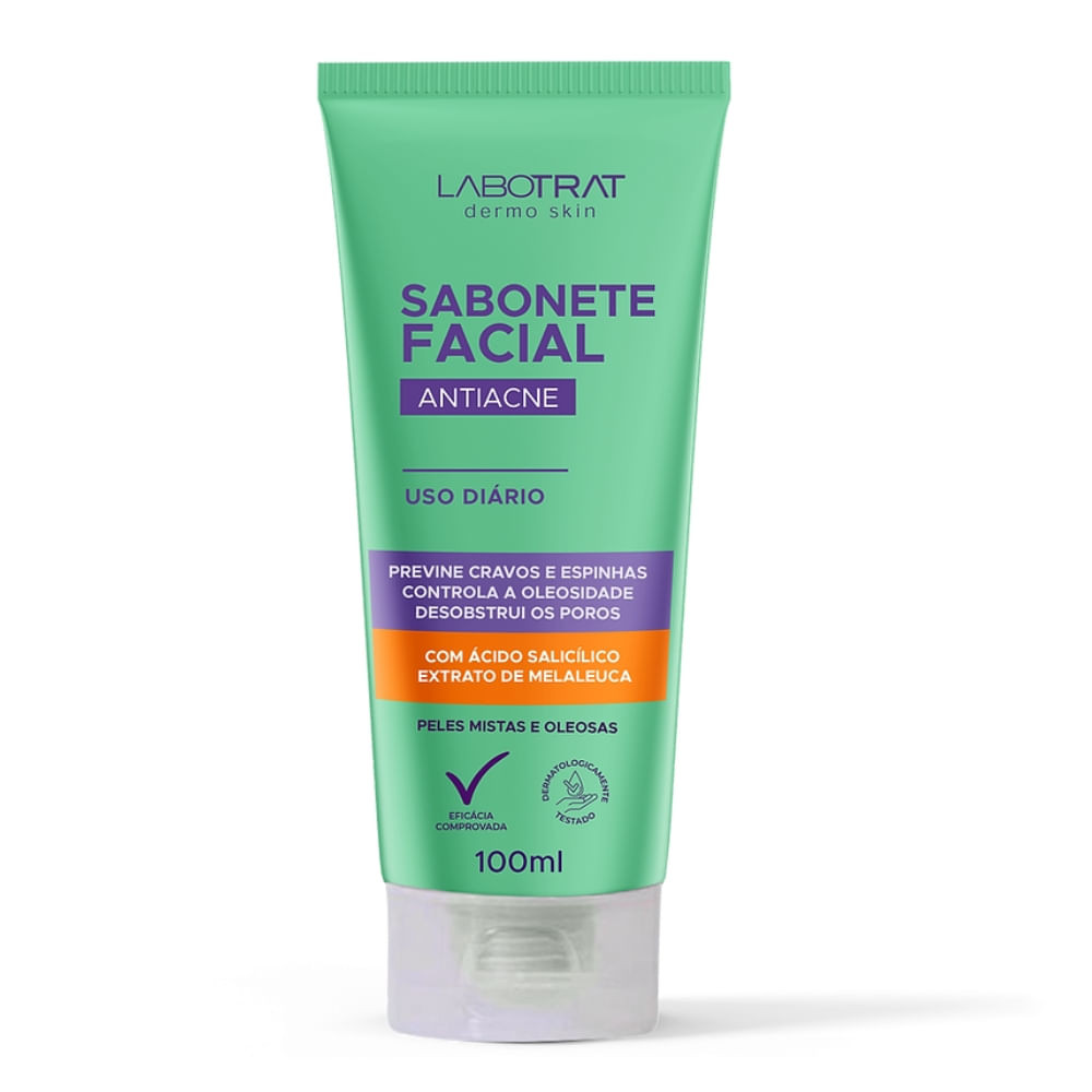 Sabonete Facial Antiacne Labotrat 100ml