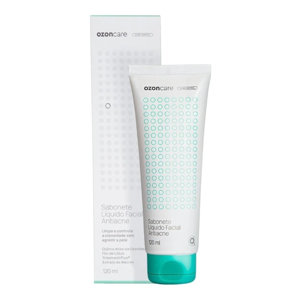 Sabonete Liquido Facial Antiacne 120ml Ozonizado