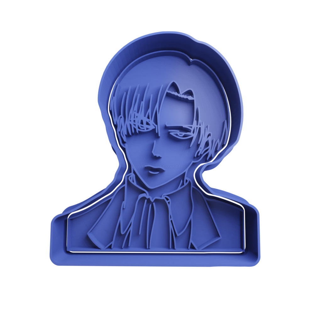 Cortador De Biscoito Levi Ackerman - Attack on Titan / Shingeki No Kyojin