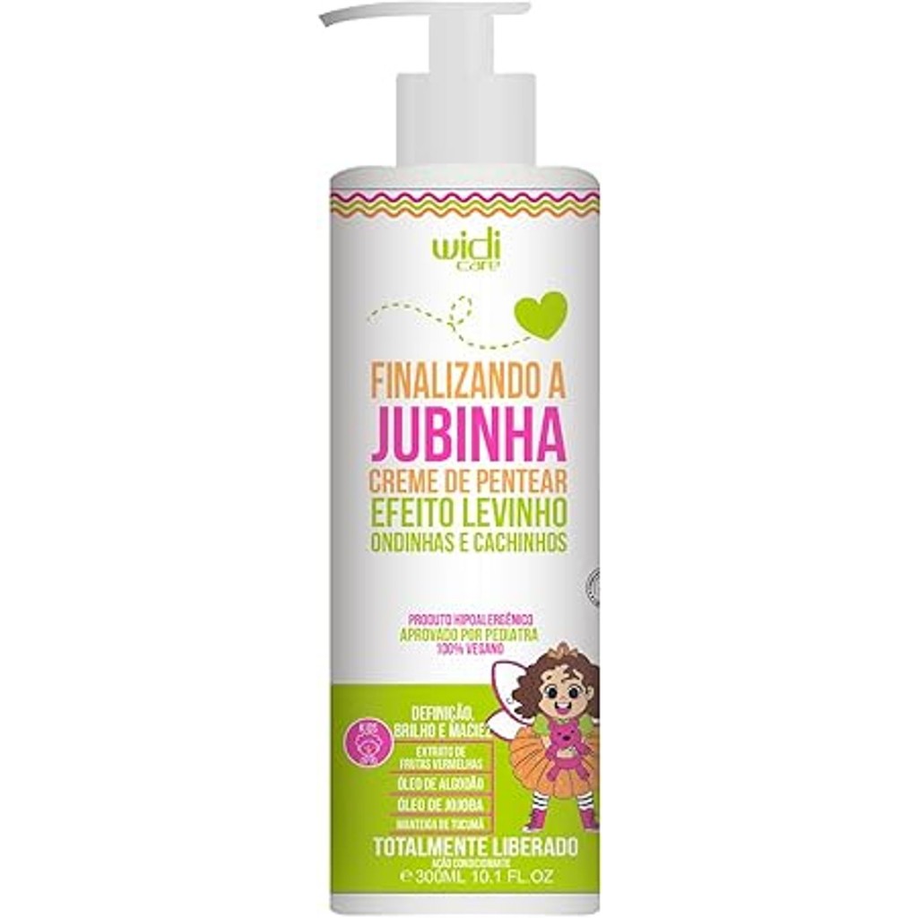 Widicare Creme para Pentear Jubinha Efeito Levi 300ml